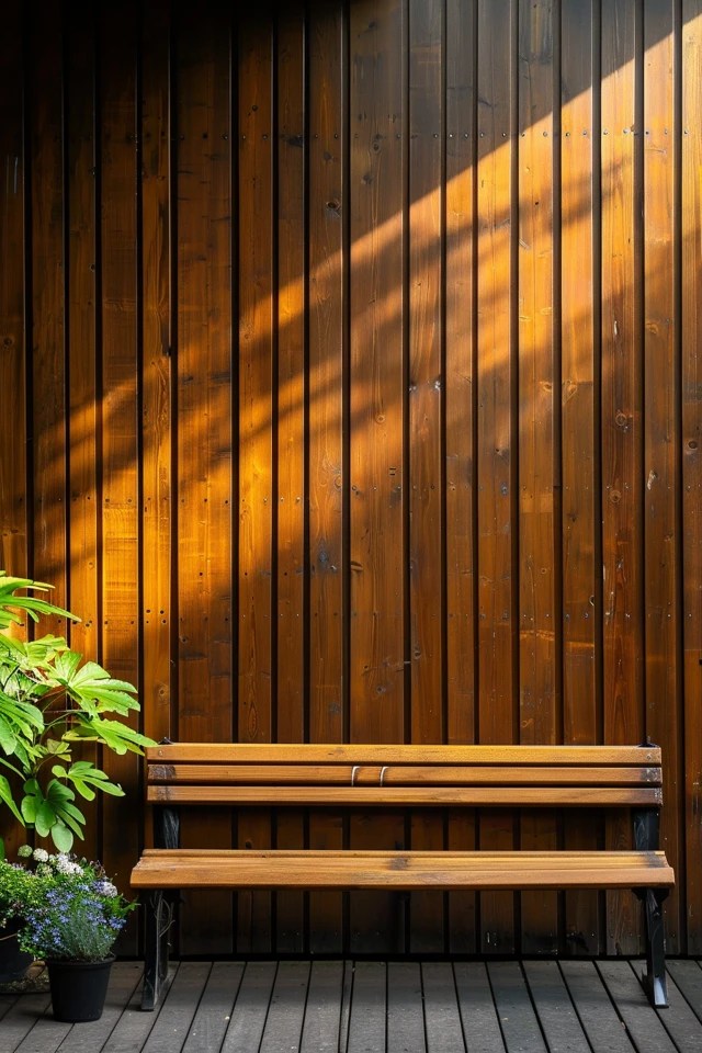 Creative Outdoor Wood Wall Ideas to Inspire