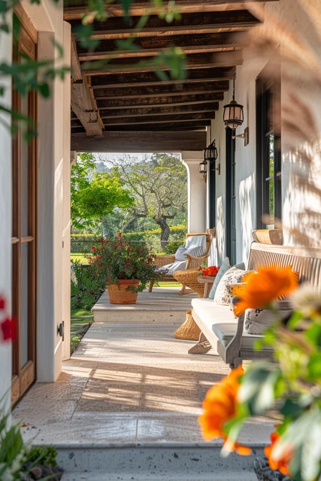 Spanish Style Front Porch Ideas for Your Home