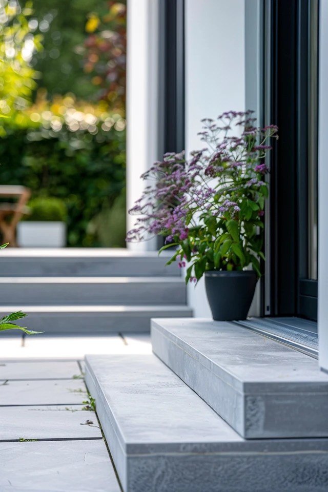 Creative Patio Door Step Design Inspirations