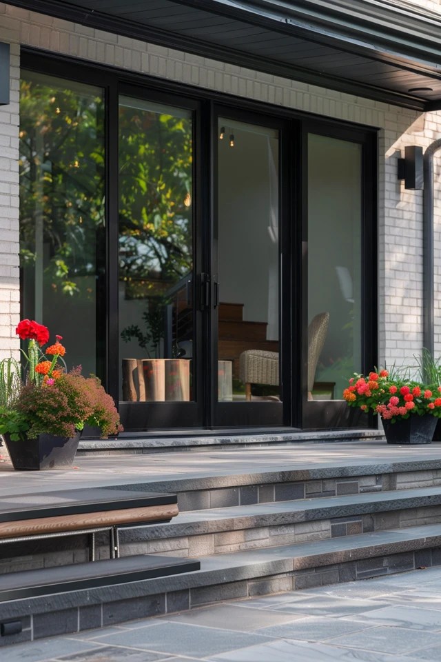 Creative Patio Door Steps Ideas for Your Home
