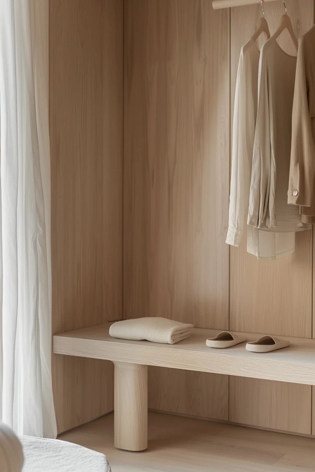 5 Tips for a Minimalist Closet Design Japandi Style