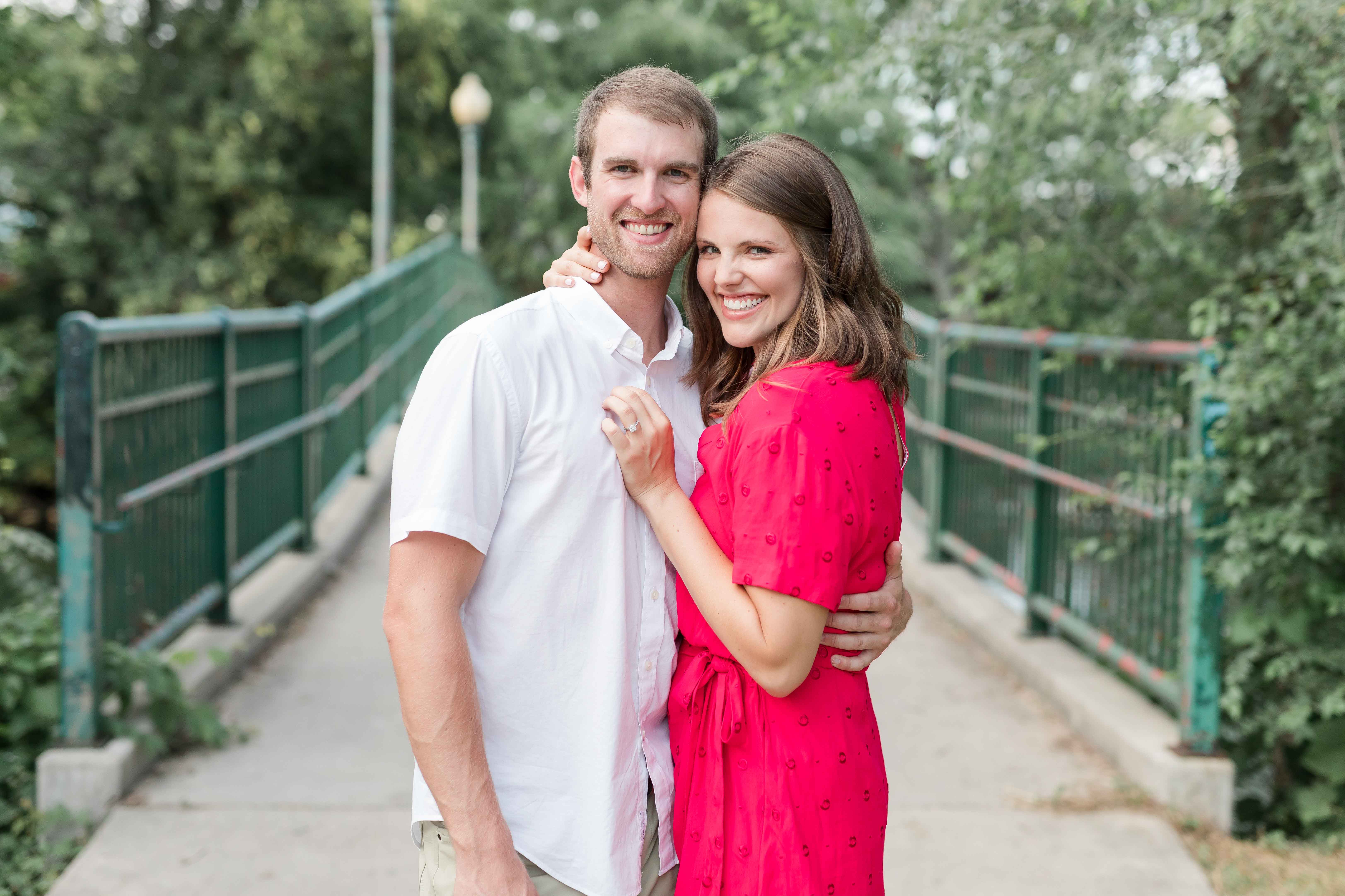 Justin & Gabrielle A Riverside Engagement Session at Yahara Place