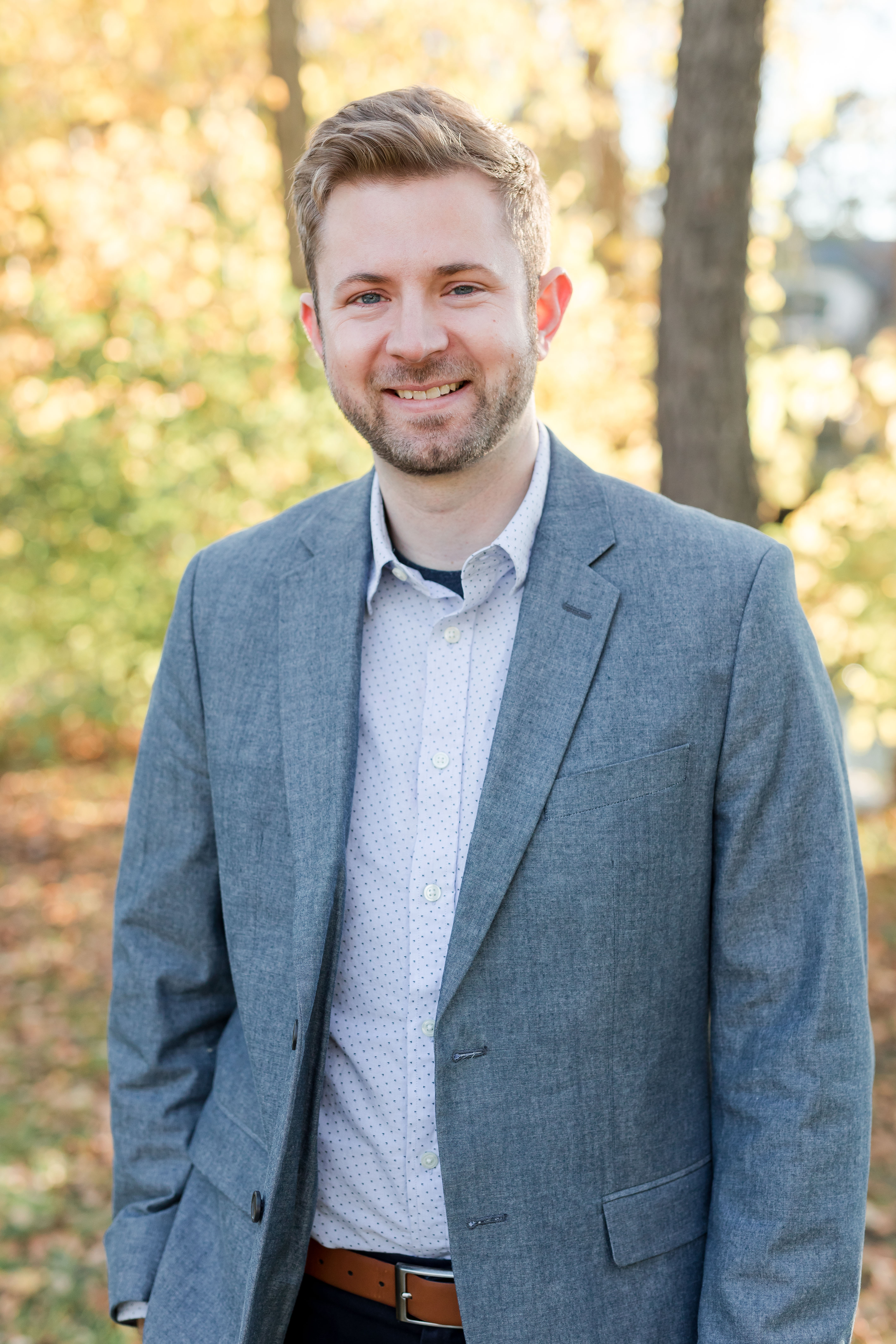 Adam & Sarah A Fall Engagement Session at Yahara Place Park in