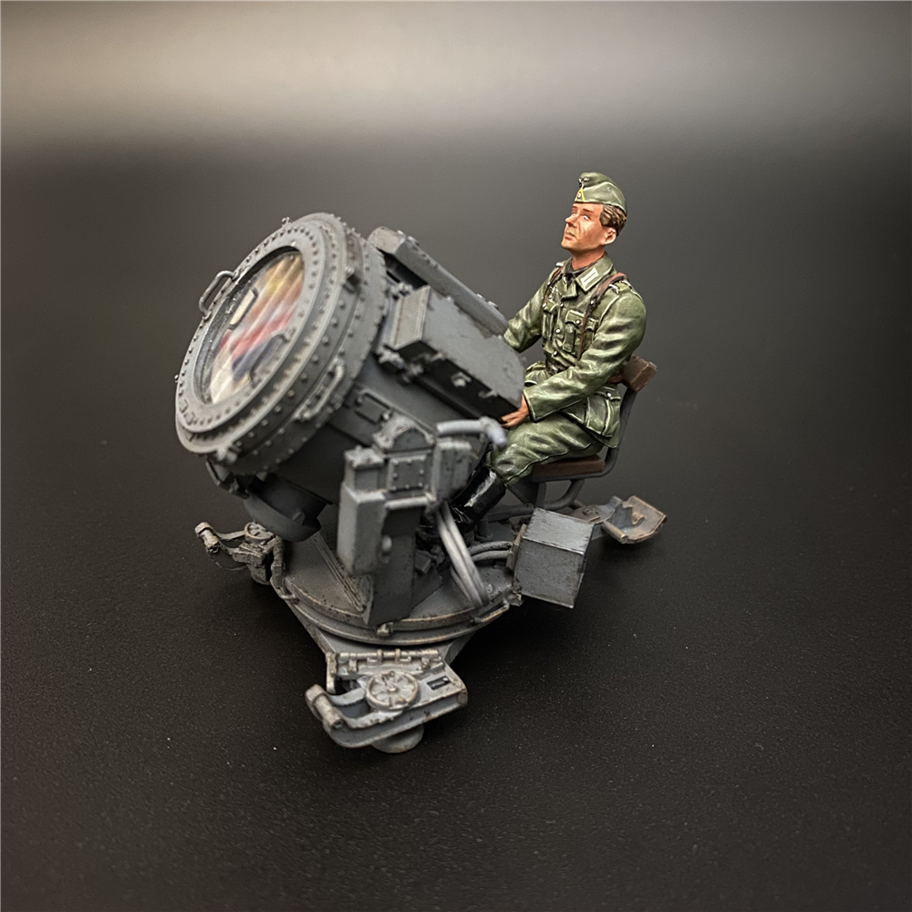 NO007 60cm Flak-Sw36 Searchlight mit Sd.Ah.51 with Operator – Maison