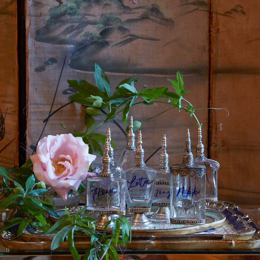 Vintage Perfume Bottle Set Home Decor Gift at Maison Numen