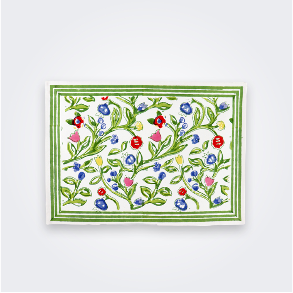 Bloom Placemat Set Shop Exclusive Pieces at Maison Numen
