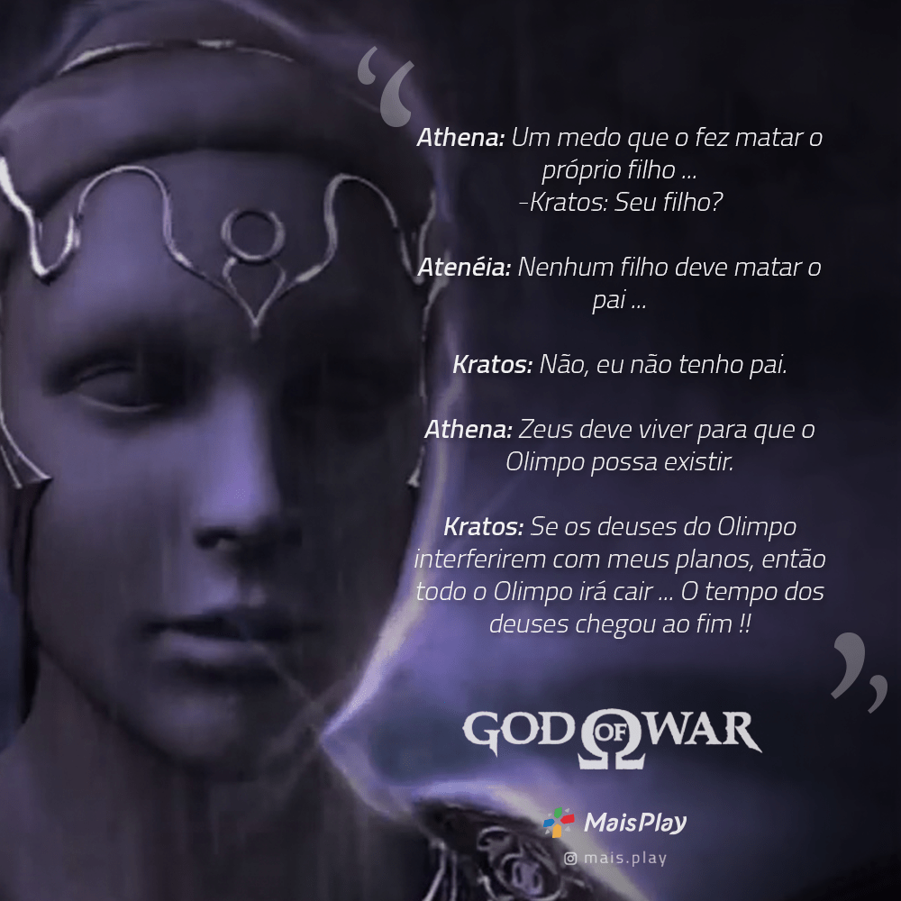 9 frases impressionantes e inesquecíveis de Kratos de God of War Mais
