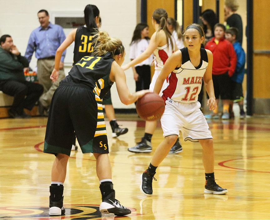 Girls basketball wins at against Salina South Fusion by