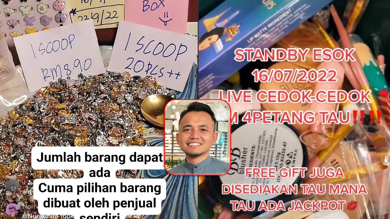 Jual Beli Cedok "Live" Di Tik Tok & Shopee Makin Viral, Tapi Apa Hukumnya?