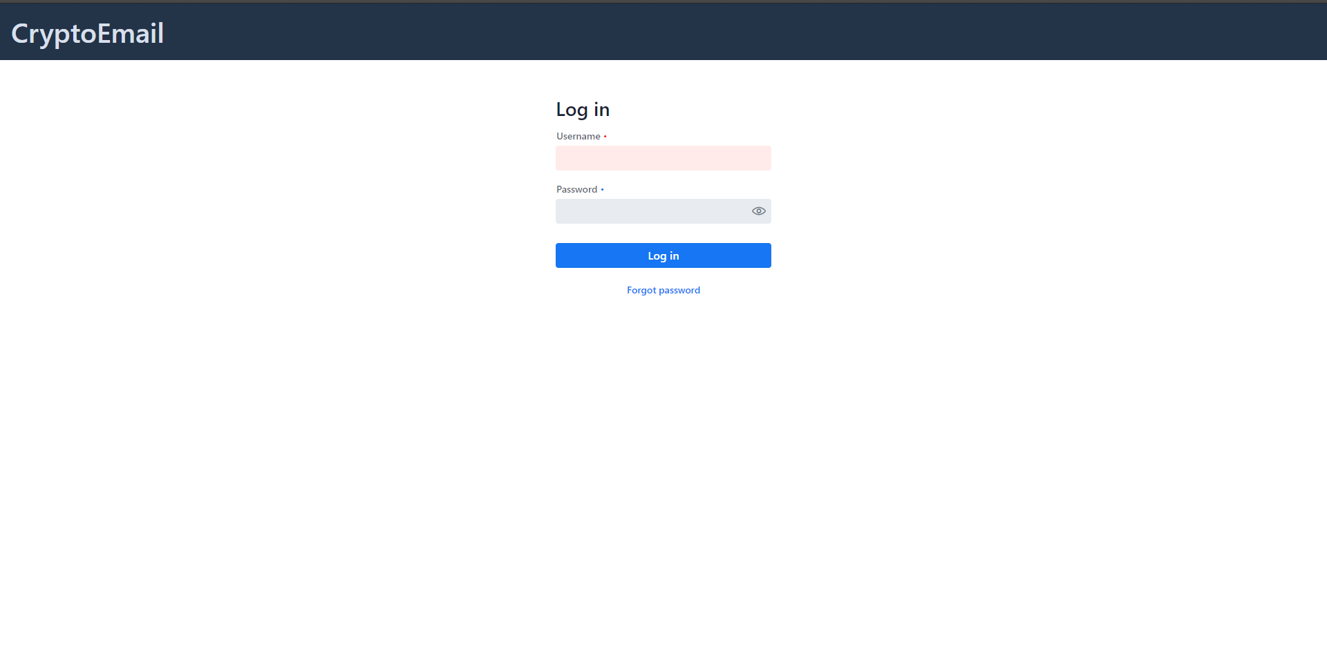 An Application for secure email exchange encryptiondecryption with
