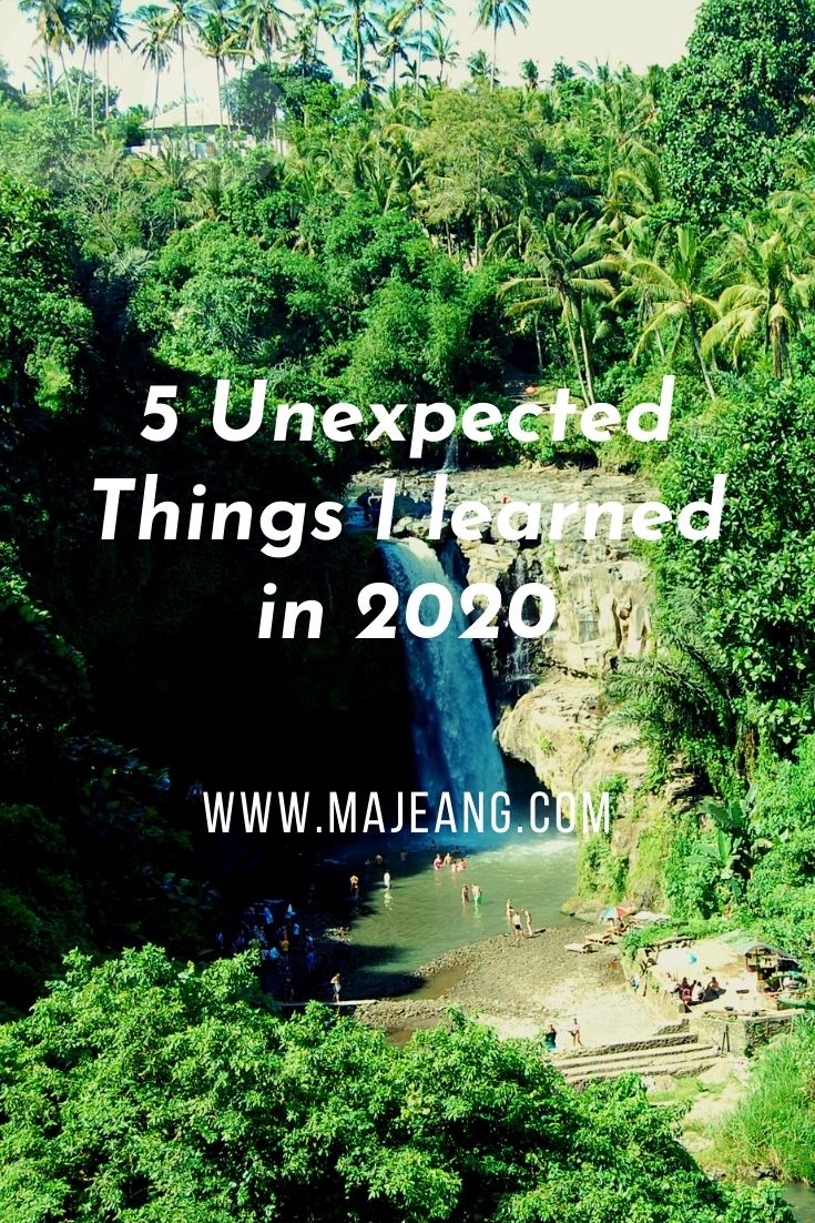 5 Unexpected Things 2020 Taught Me Majean G