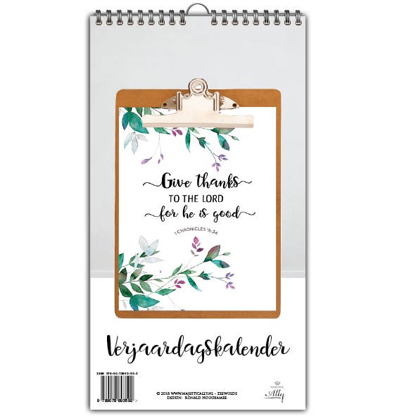 Verjaardagskalender Bloom