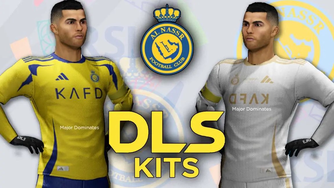 Al Nassr FC 22/23 Kits for DLS 23
