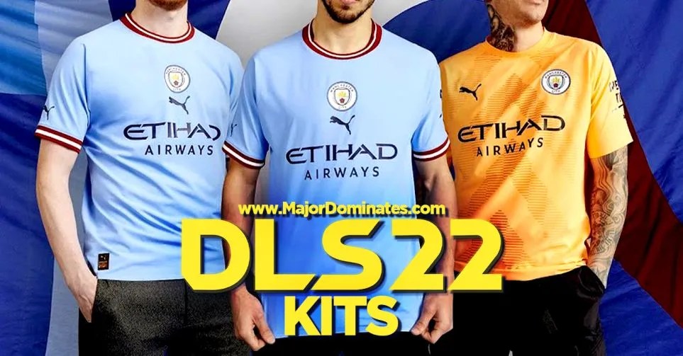 Manchester City Kits for DLS 24 (Dream league Soccer 2024) Man City