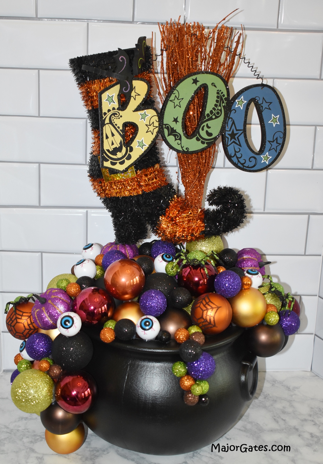 Halloween Cauldron Centerpiece · Major Gates