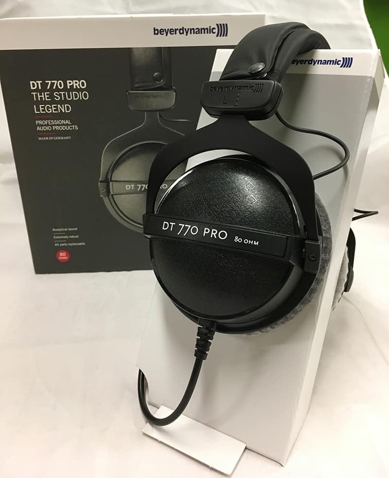 to the Reference Class Beyerdynamic DT 770 PRO 80 Ohm