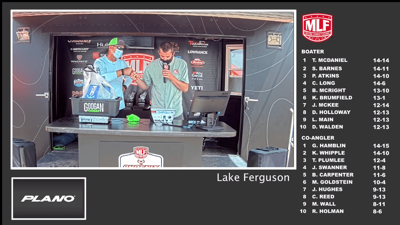 Phoenix Bass Fishing League Lake Ferguson Weighin (5/15/2021