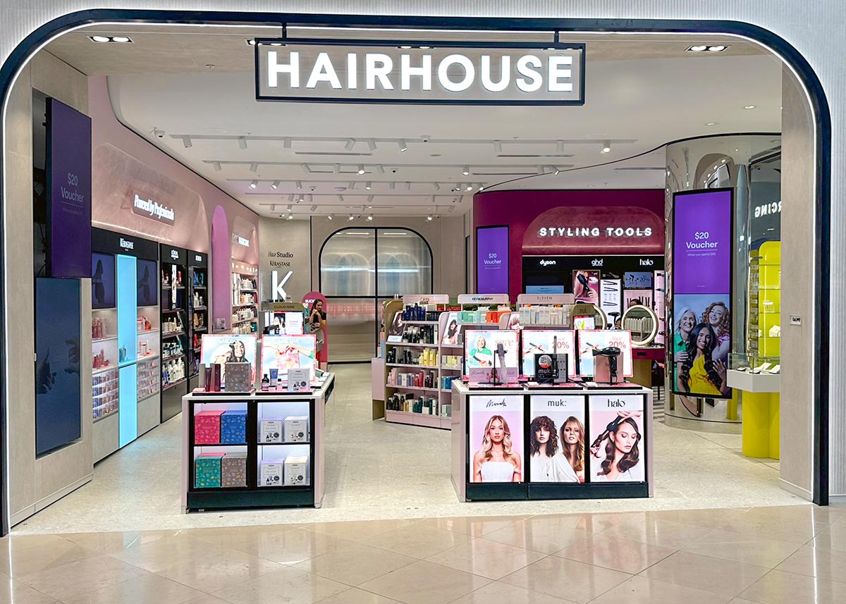 Hairhouse Signage Major Media