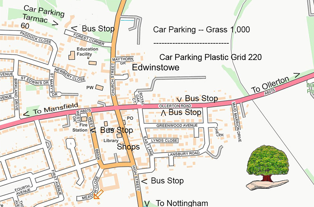 Sherwood Forest Maps and Directions Edwinstowe Friends of Sherwood