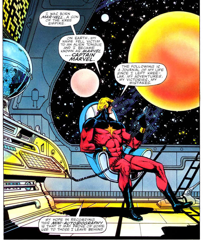 Marvel Graphic Novel 1 The Death Of Captain Marvel MAJOR SPOILERS