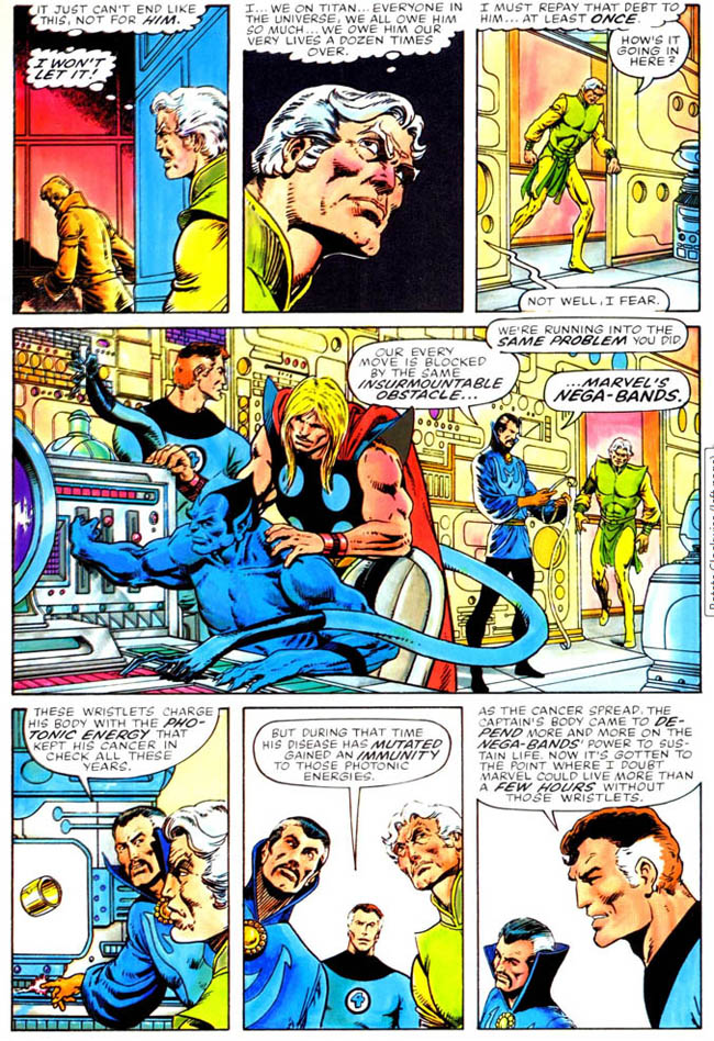 Marvel Graphic Novel 1 The Death Of Captain Marvel MAJOR SPOILERS