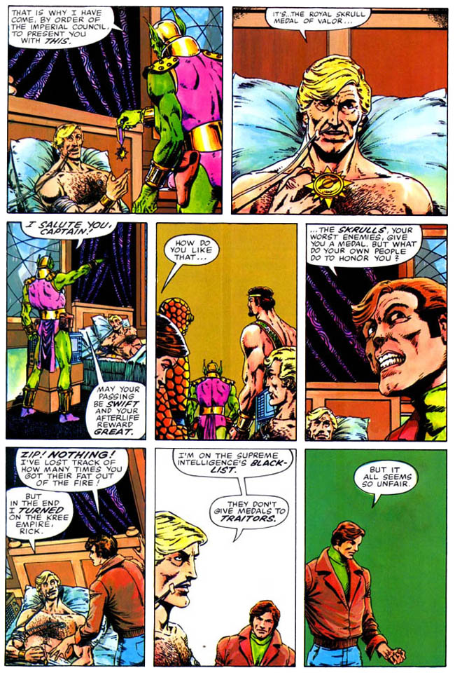 Marvel Graphic Novel 1 The Death Of Captain Marvel MAJOR SPOILERS