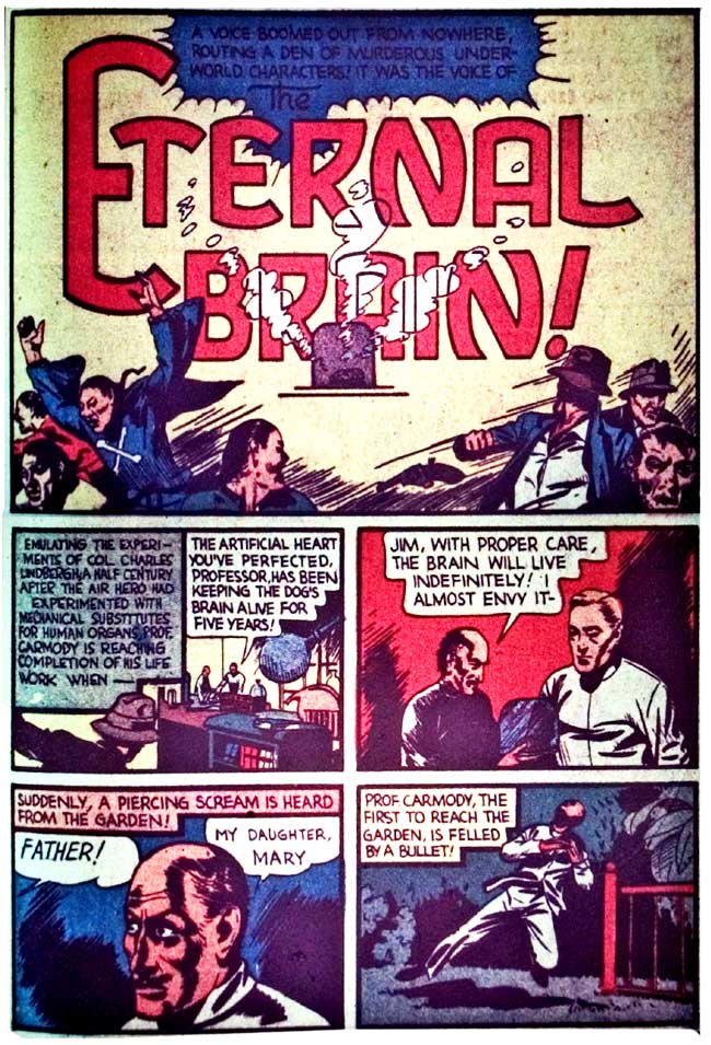 Retro Review Red Raven Comics 1 (August 1940) — Major Spoilers