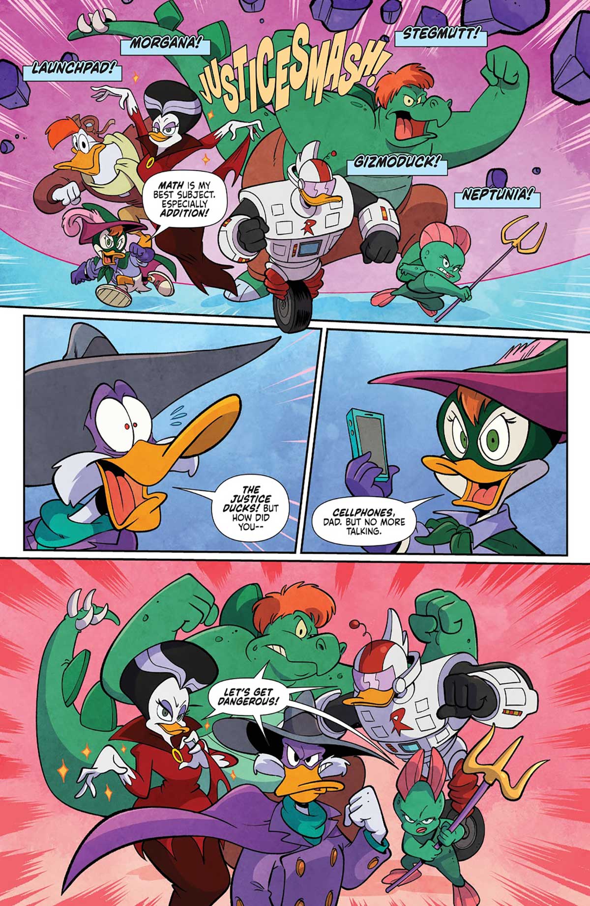 Darkwing Duck forms the Justice Ducks in December — Major Spoilers