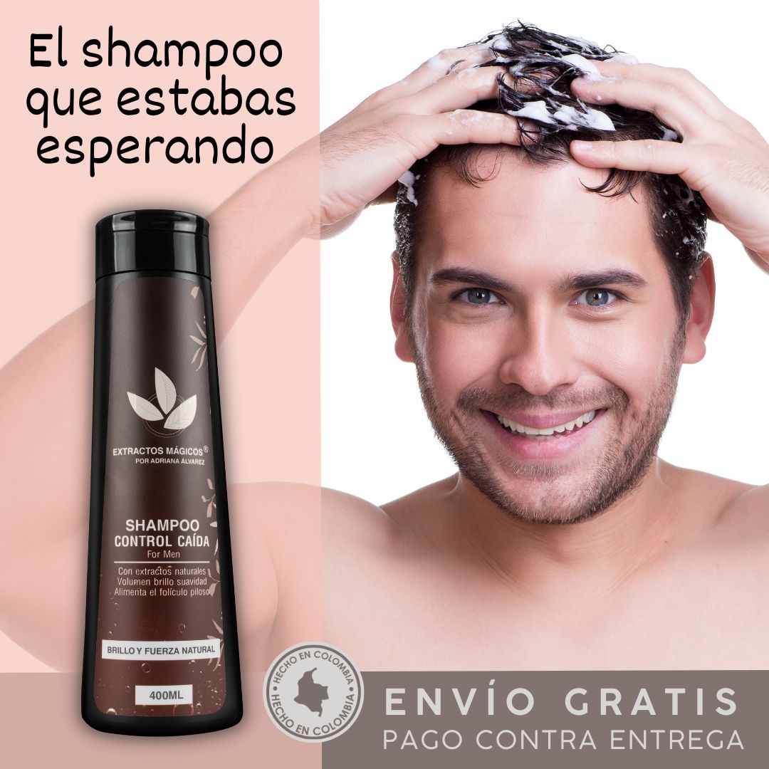 SHAMPOO HOMBRE CONTROL CAIDA EXTRACTOS MAGICOS (copia) MAJOSALUD