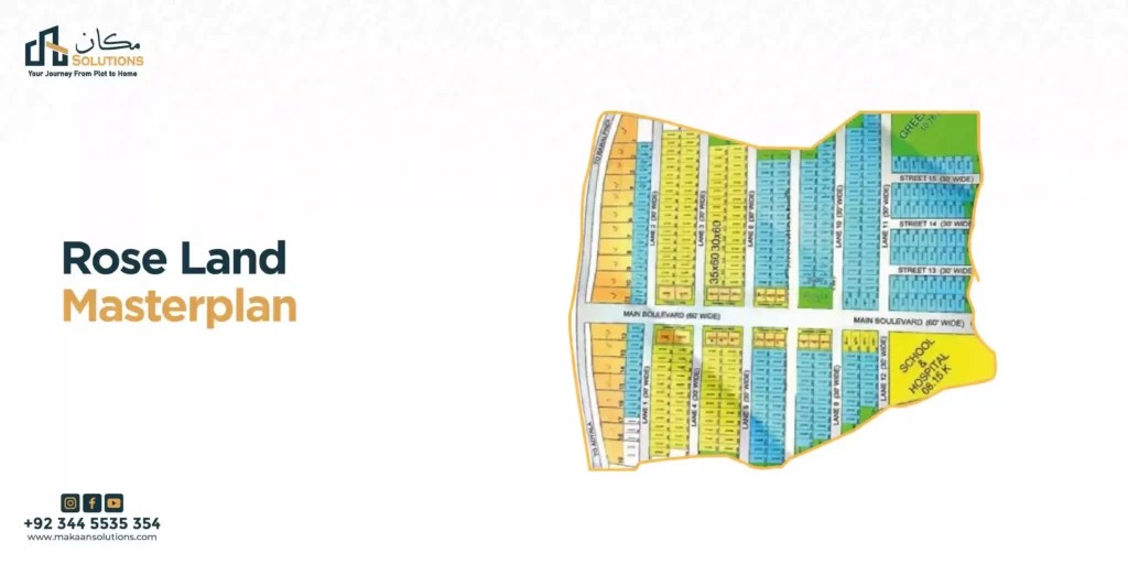 Rose Valley Rawalpindi (Updated) Payment Plan Location