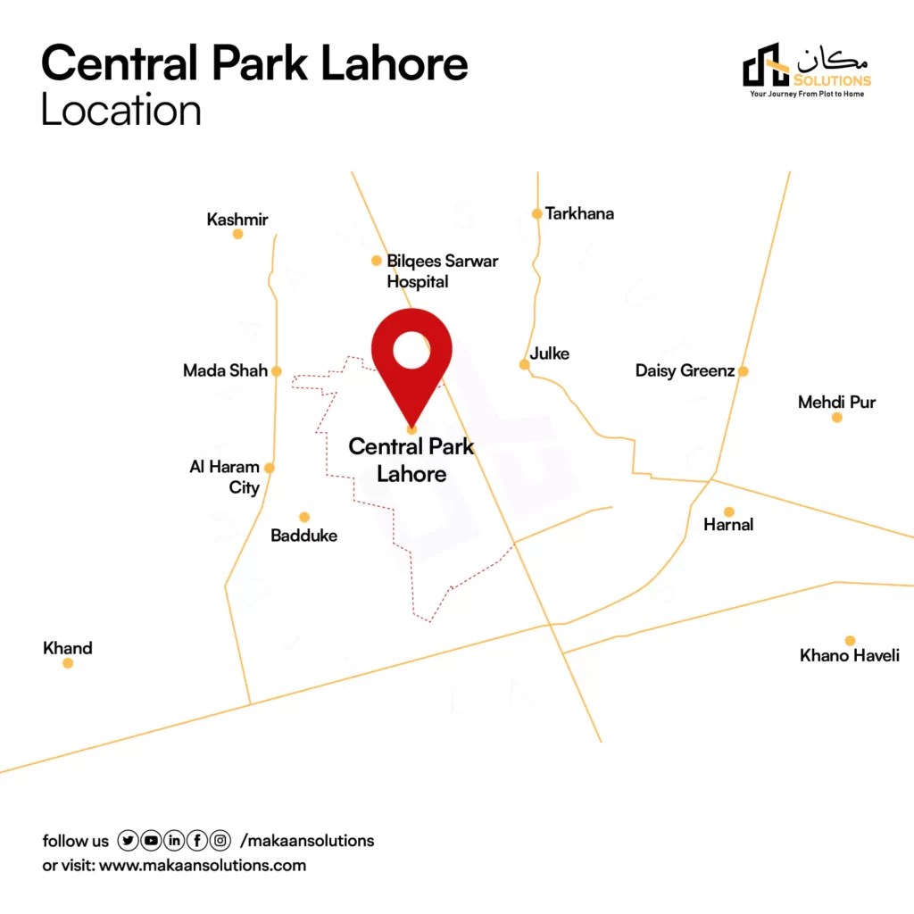 Central Park Housing Scheme Lahore Payment Plan 2023