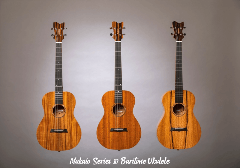 Makaio 10 Series Concert, Tenor or Baritone Ukulele