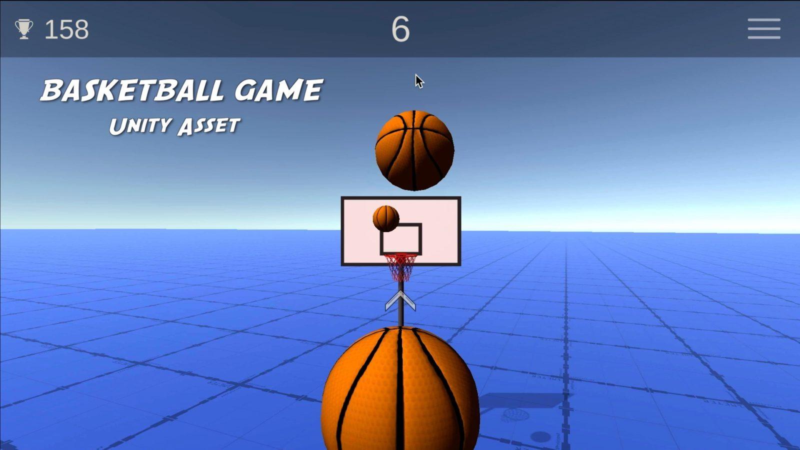 Basketball Game 3D — New Unity Asset 2021 — Throw Ball & Win