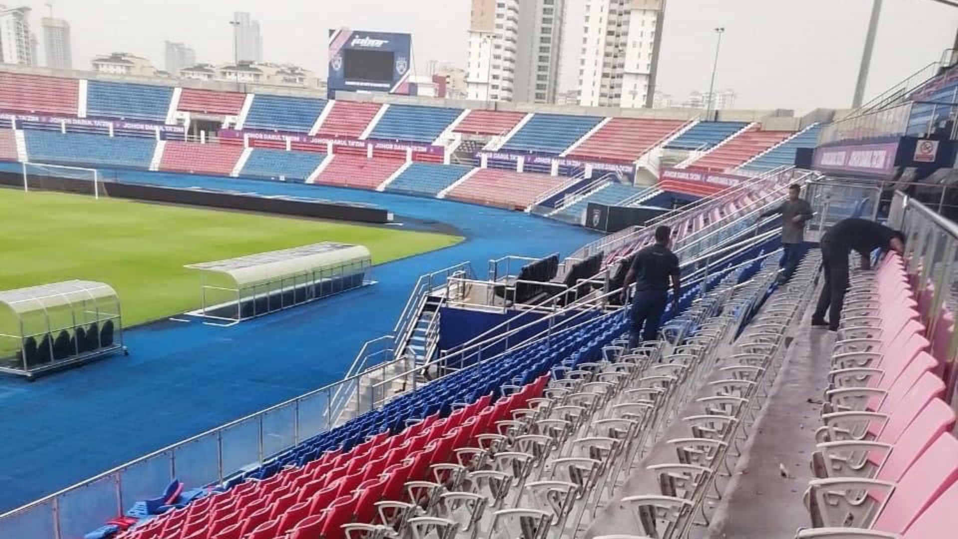 Stadium Larkin Jalani Proses Baik Pulih