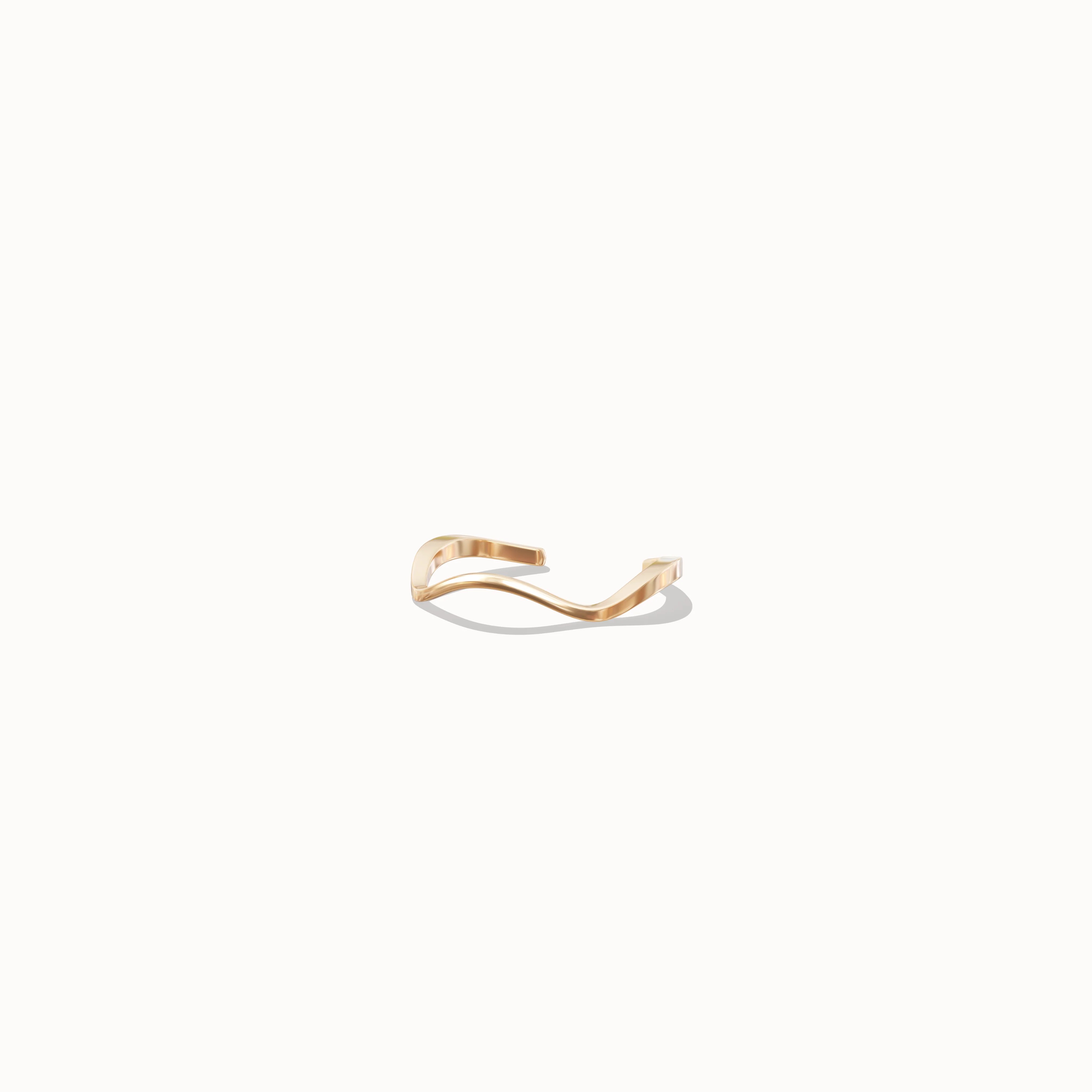 Wave Ear Cuff Makaro Jewelry