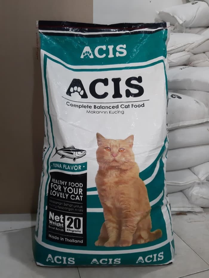 Jual Makanan Kucing ACIS Cat Food Karungan 20kg 20 kg Makassar Hobi