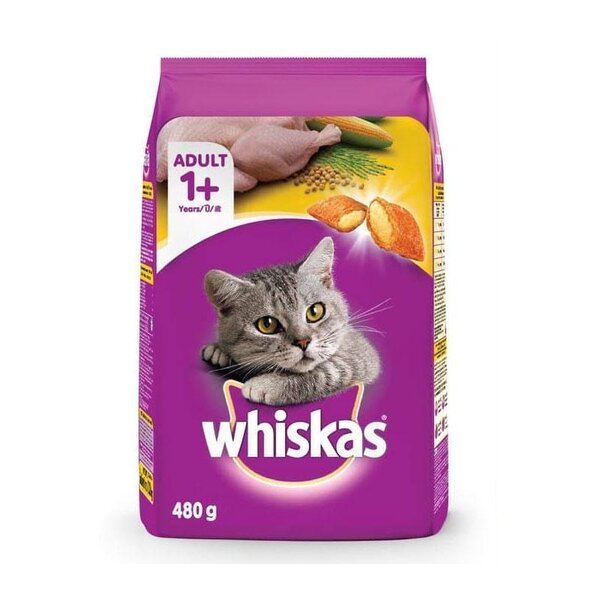 Jual Whiskas Chicken Adult 480gr 480 gr Makanan Kucing