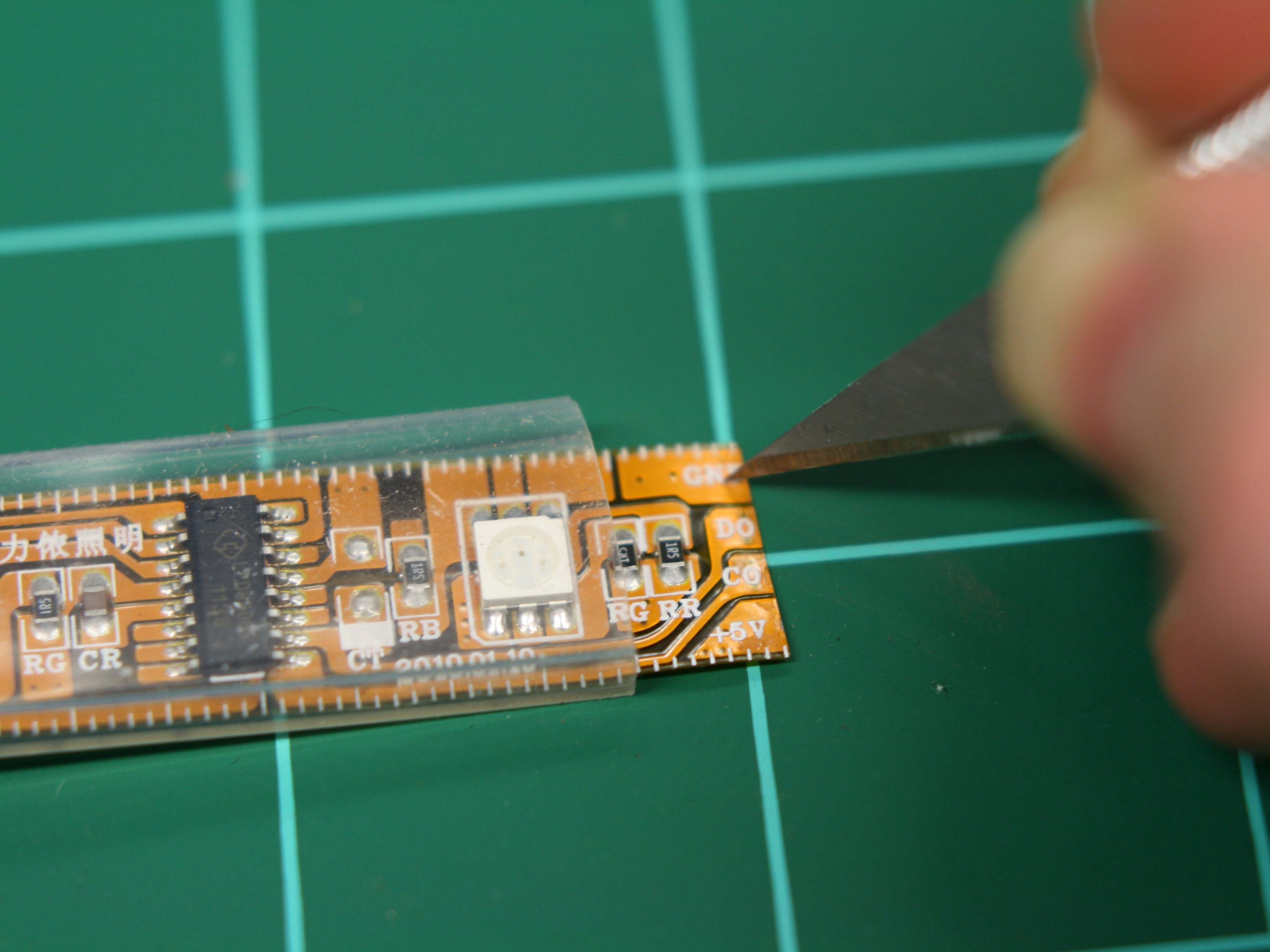 Solder a Digitally Addressable RGB LED Strip MAKE