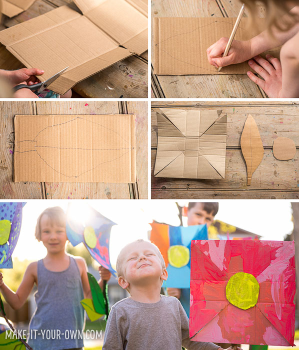 » Gigantic Cardboard Flowers