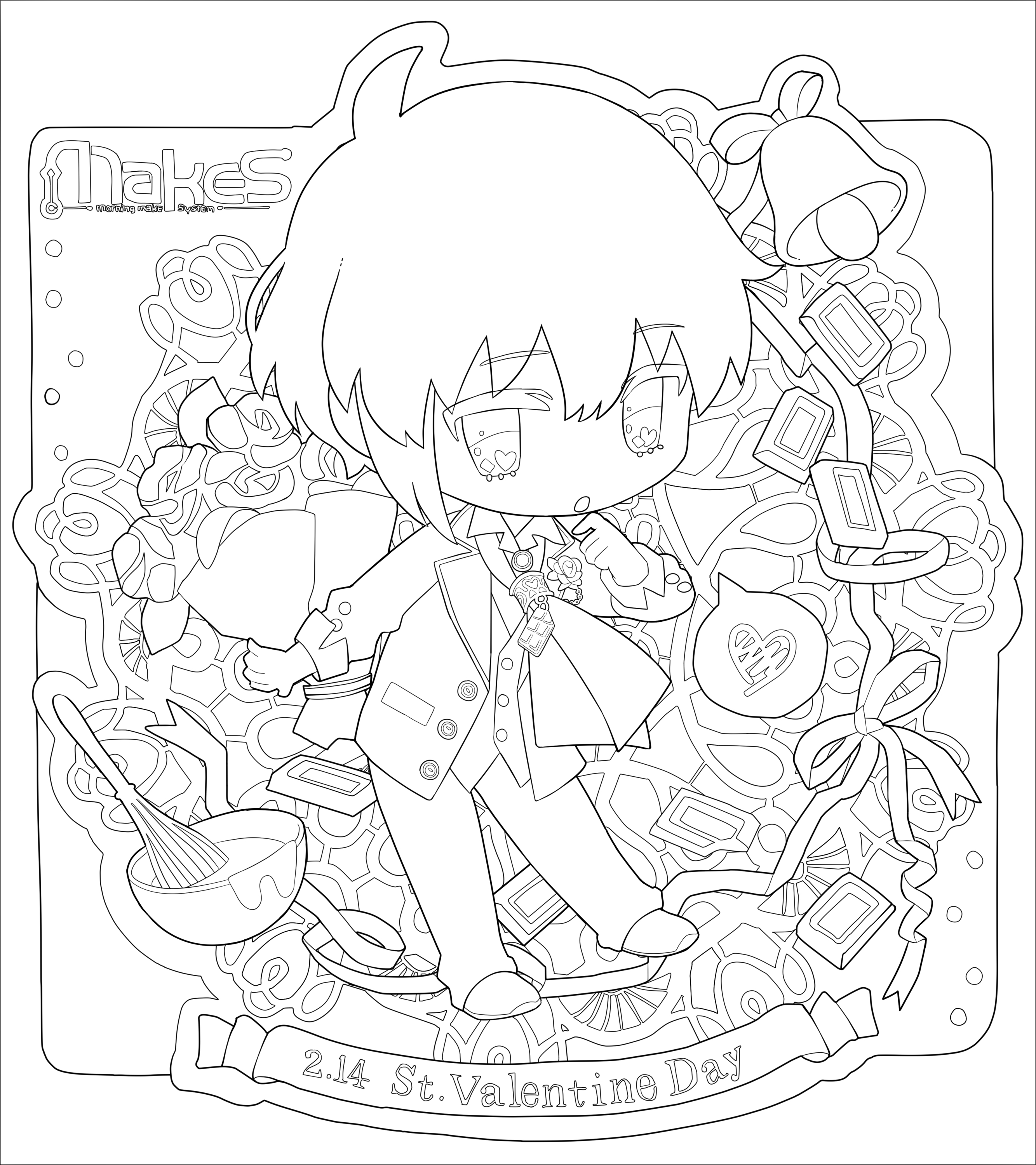 塗り絵ギャラリー│MakeS公式サイト