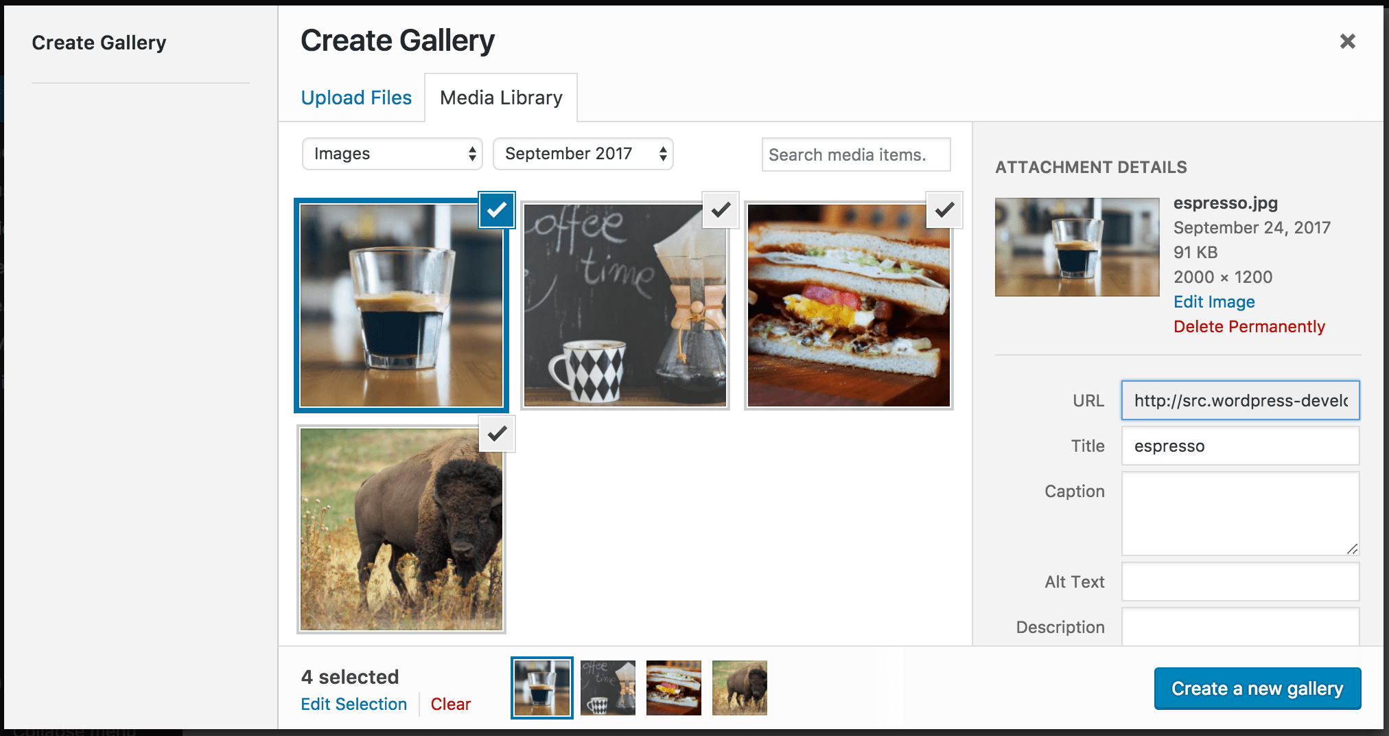 Introducing the Gallery widget Make WordPress Core