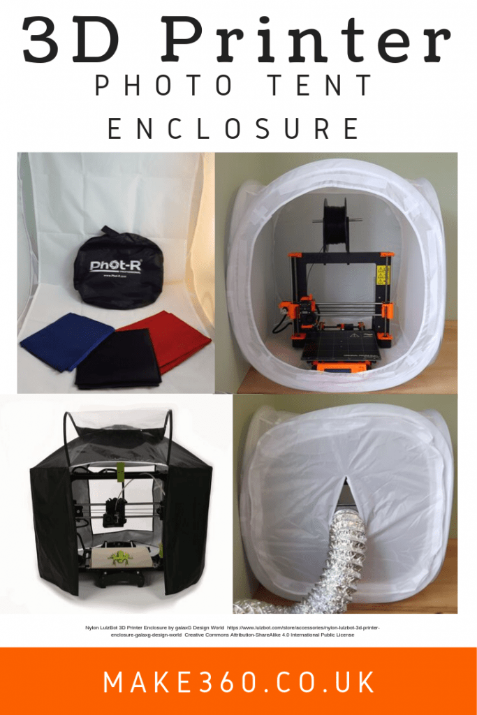 3D Printer enclosure Photo Tent MAKE360