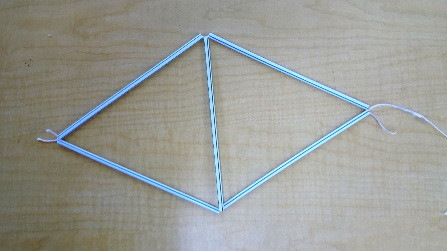 Making a Tetrahedral Kite Make41
