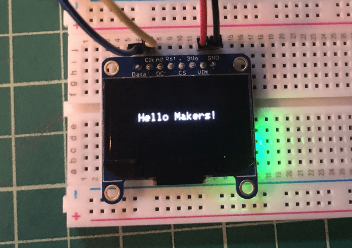 L1 OLED Displays Physical Computing