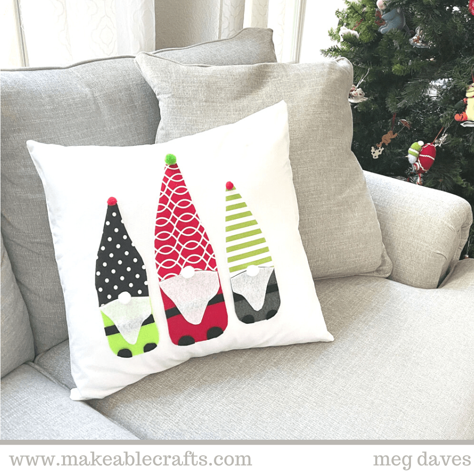 Easy DIY Gnome Pillows Makeable Crafts