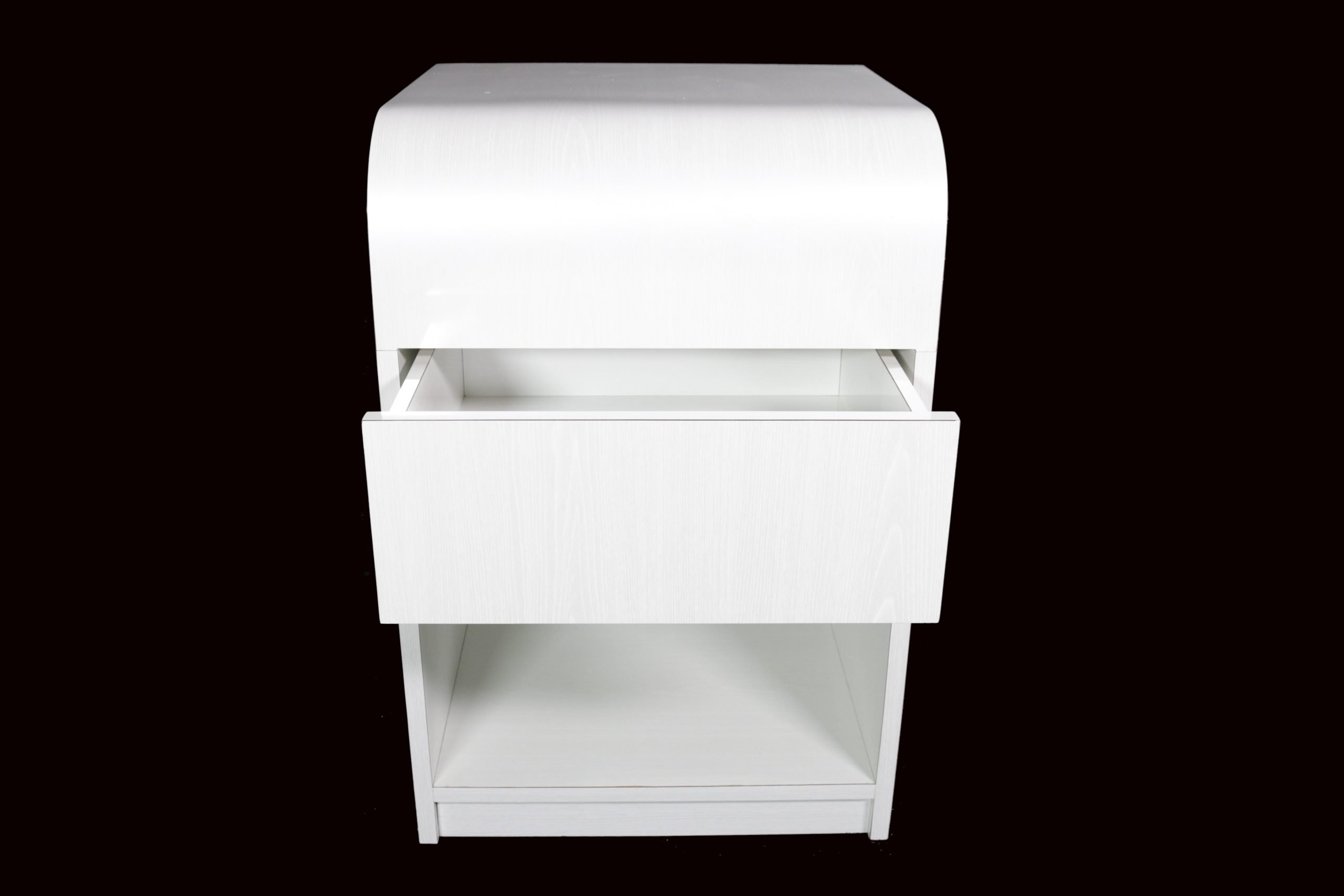 Painted White nightstand Make a Home Furnishings