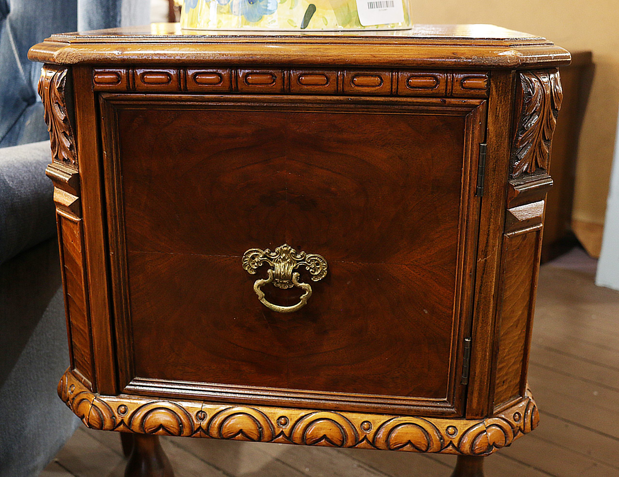 Antique wood table Make a Home Furnishings