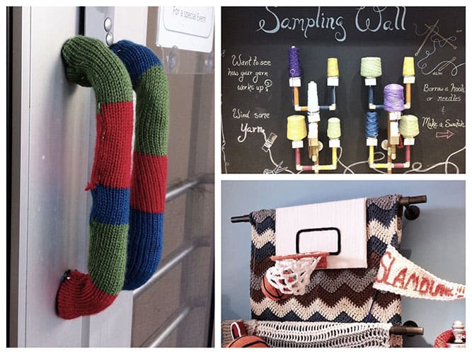 A Lion (Brand) In Sheeps Clothing at the Lion Brand Yarn Studio