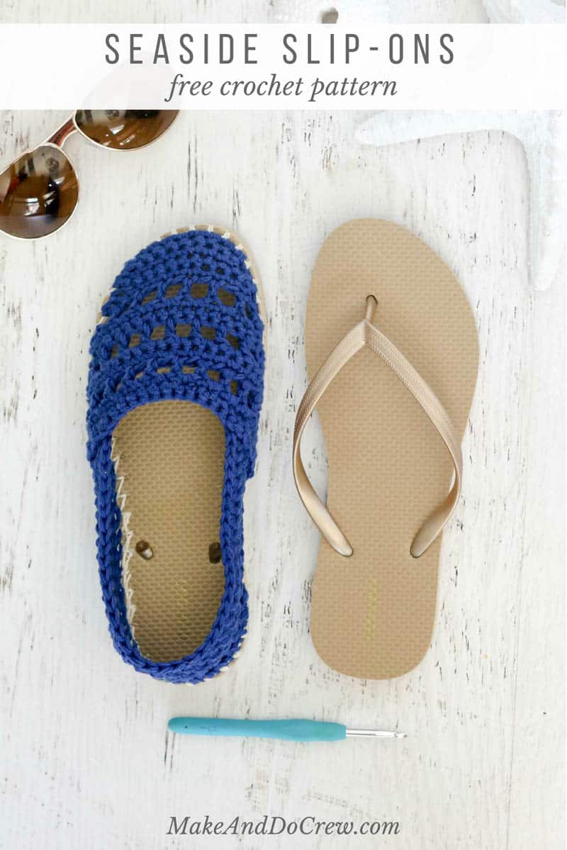 Crochet Shoes with Rubber Bottoms Free "Toms" Style Pattern!