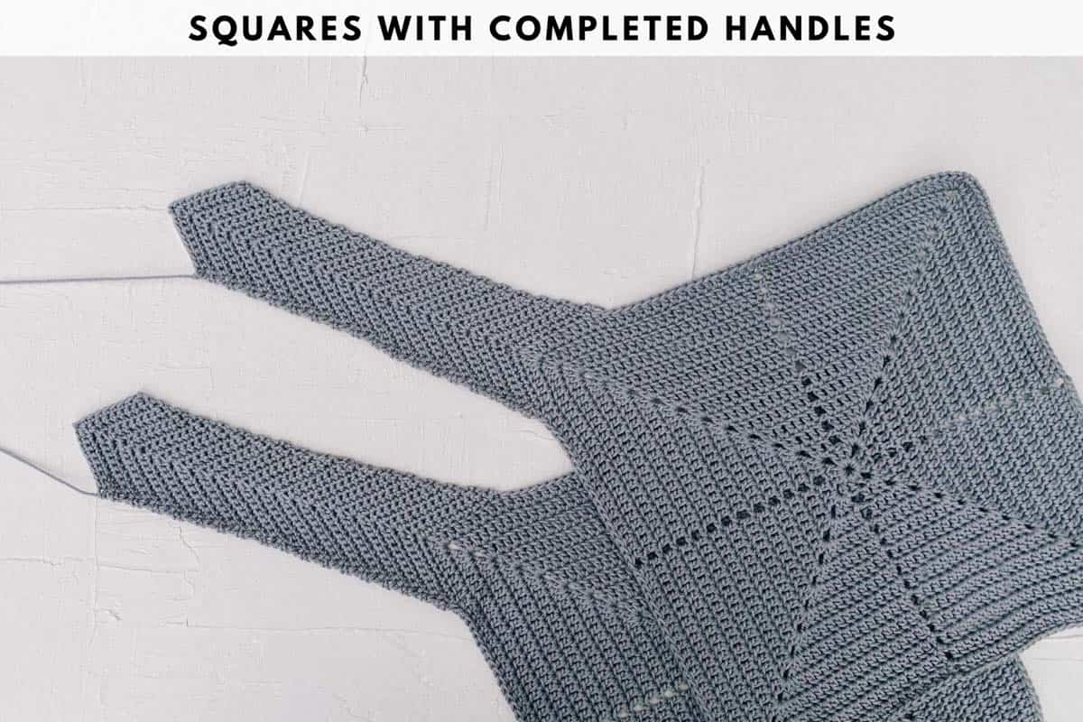 Crochet Origami Tote Bag Free Pattern + Tutorial » Make & Do Crew